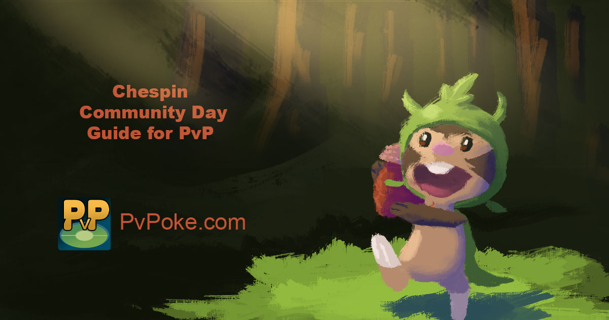 Chespin Community Day  Pokemon GO Wiki - GamePress